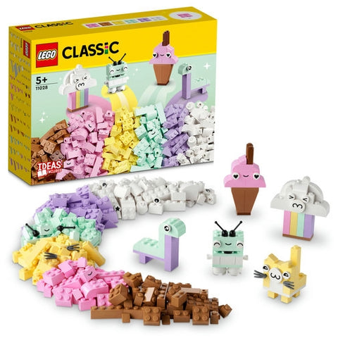 LEGO Classic - Set de Constructie Distractie Creativa in Culori Pastel 11028