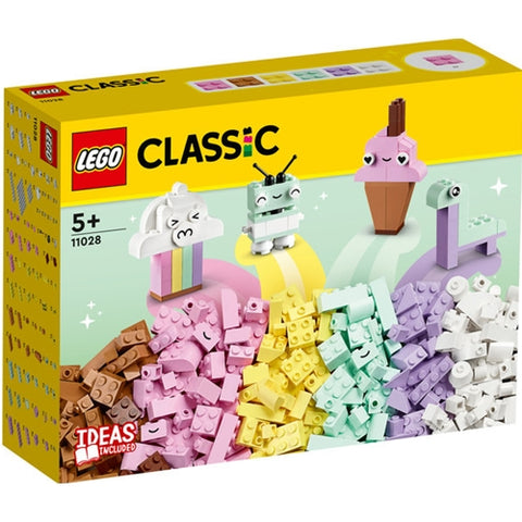 LEGO Classic - Set de Constructie Distractie Creativa in Culori Pastel 11028