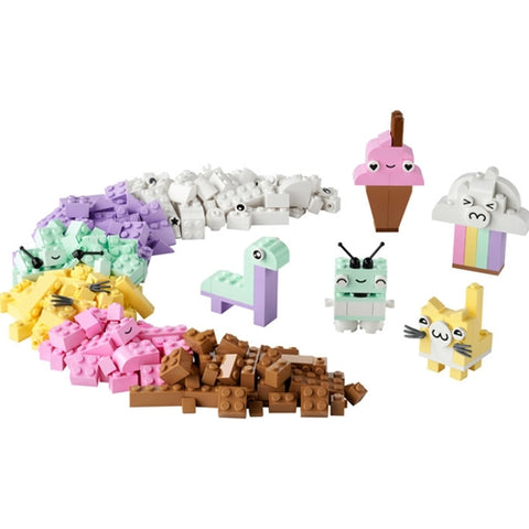 LEGO Classic - Set de Constructie Distractie Creativa in Culori Pastel 11028