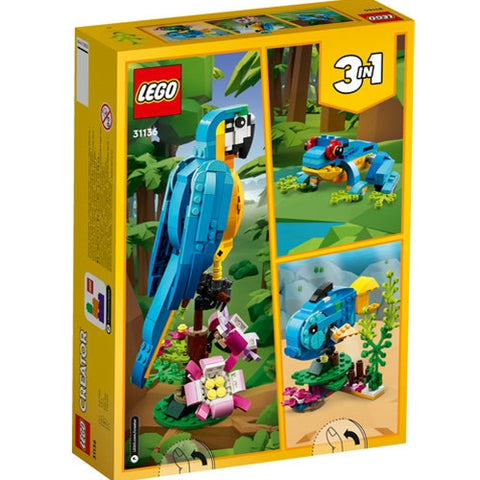 LEGO  - LEGO Creator Papagal Exotic 31136