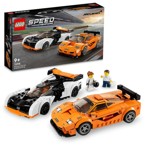 LEGO - LEGO Speed Champions McLaren Solus GT si McLaren F1 LM 76918