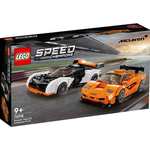 LEGO - LEGO Speed Champions McLaren Solus GT si McLaren F1 LM 76918