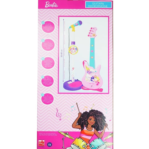 Set Chitara si Microfon Reig Musicales Barbie