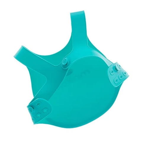 Minikoioi - Baveta Flexi Bib Minikoioi 100% Premium Silicone Aqua Green