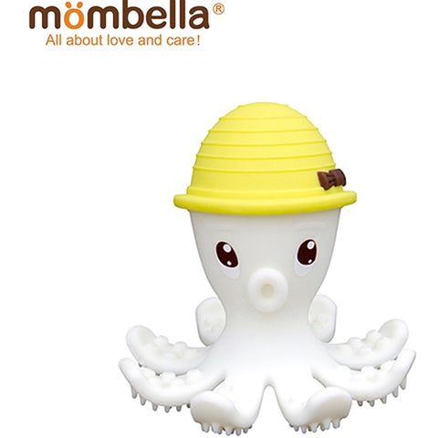 Mombella - Inel Gingival din Silicon Mombella Octopus Galben