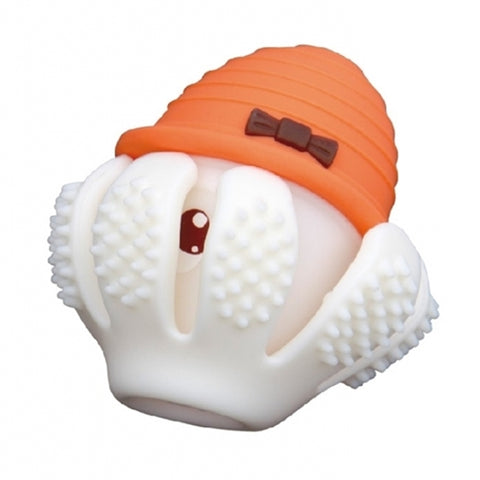 Mombella - Inel Gingival din Silicon Mombella Octopus Orange