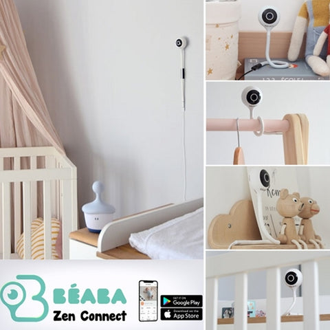 Video Monitor Digital + Wi-Fi ZEN Connect Pearl Grey