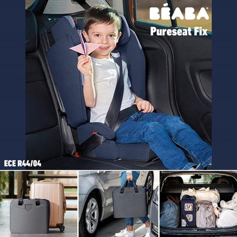 Beaba - Scaun Auto Pliabil Pureseat Fix Isofix, Navy Blue