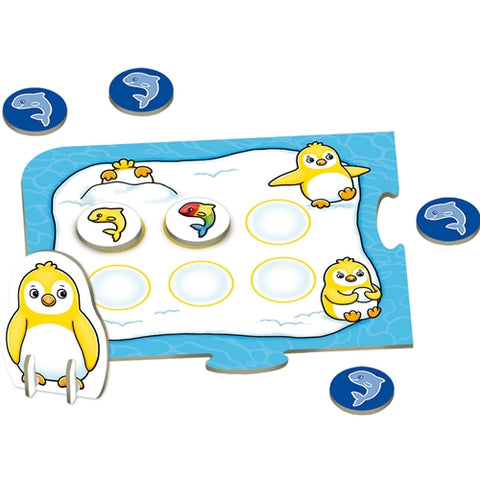 Orchard Toys- Joc de Societate Pinguini Mici si Flamanzi HUNGRY LITTLE PENGUINS