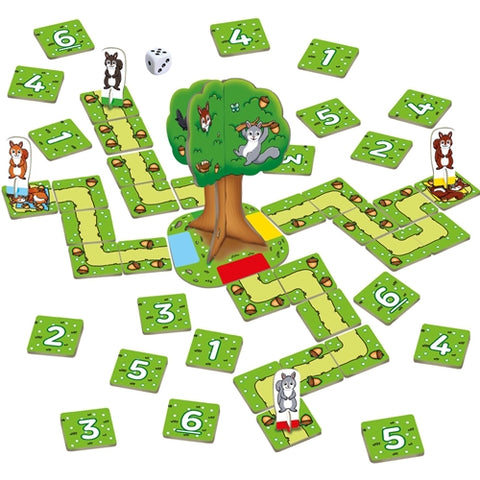  Orchard Toys- Joc Educativ cu Numere Veveritele NUTTY NUMBERS