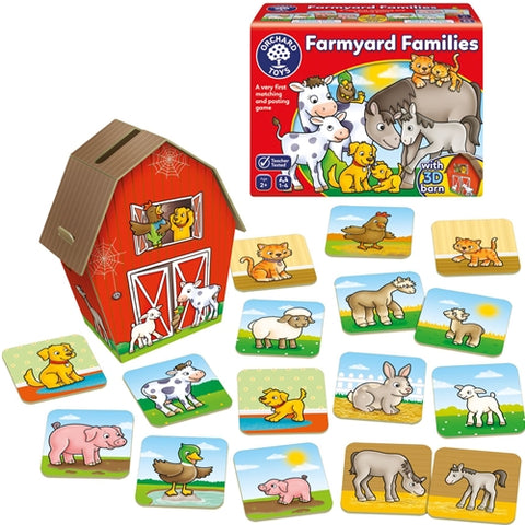 Orchard Toys- Joc educativ Familii de la Ferma FARMYARD FAMILIES