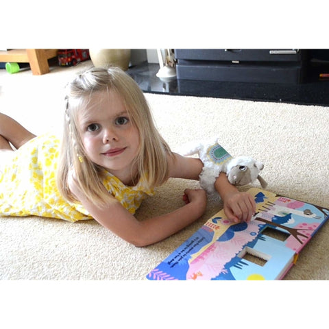  Buddy&Barney - Jucarie de Plus Lama Mea Dragalasa si Carticica in Limba Engleza