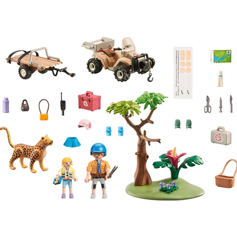 Playmobil - Set de Constructie Playmobil Vehicul Pentru Salvarea Animalelor