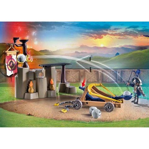 Playmobil  - Set de Constructie Playmobil Turneul Novelmore Contra Burnham