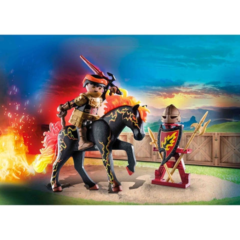 Playmobil  - Set de Constructie Playmobil Cavalerul De Foc