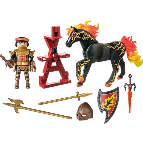 Playmobil  - Set de Constructie Playmobil Cavalerul De Foc