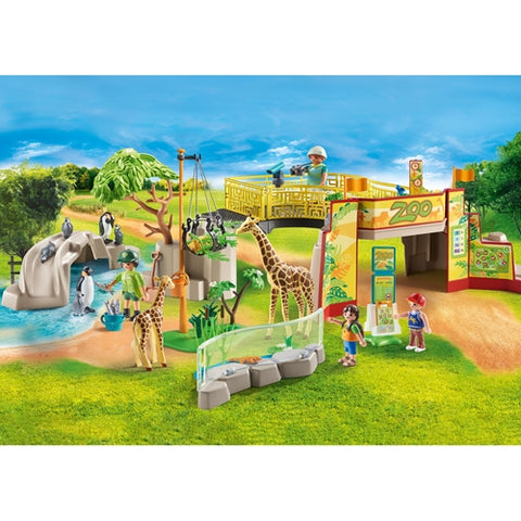Playmobil  - Set de Constructie Playmobil In Aventura La Zoo
