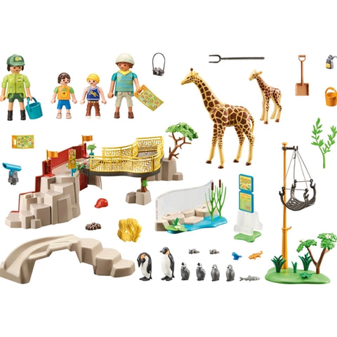 Playmobil  - Set de Constructie Playmobil In Aventura La Zoo