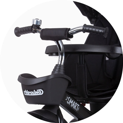 Chipolino  - Tricicleta Smart Chipolino cu Sezut Reversibil Raven