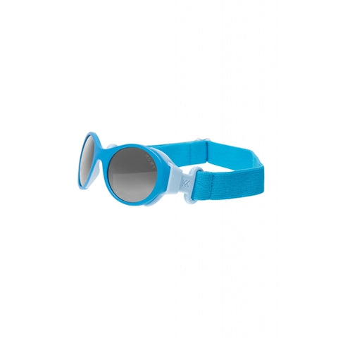 Ochelari de soare Mokki Click & Change pentru copii, protectie UV, bleu, 0-2 ani, set 2 perechi