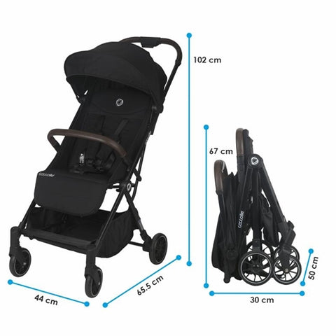 Coccolle  - Carucior Sport Autofold Coccolle Melia Diamond Black