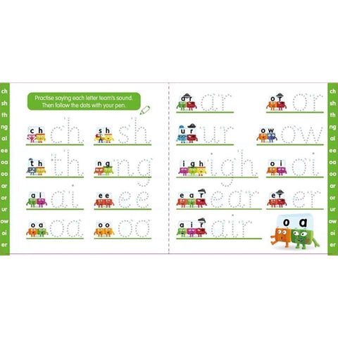 Alphablocks - Carticica Scriu si Sterg in Limba Engleza, Fonetica