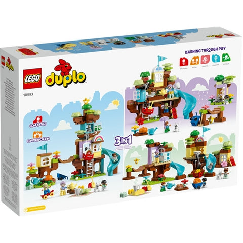 Set de Constructii LEGO Duplo-  Casa din Copac 3 in 1 10993