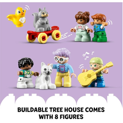 Set de Constructii LEGO Duplo-  Casa din Copac 3 in 1 10993