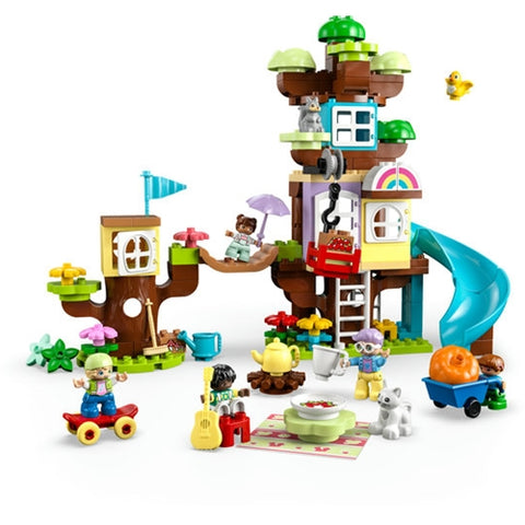 Set de Constructii LEGO Duplo-  Casa din Copac 3 in 1 10993