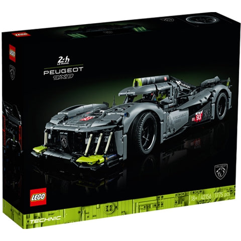 LEGO Technic Peugeot 9x8 24H Le Mans Hybrid Hypercar 42156