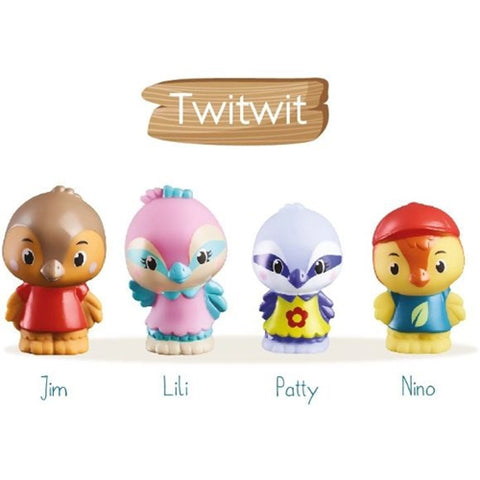 Klorofil  - Set Figurine Klorofil Familia de Pasari Twitwit