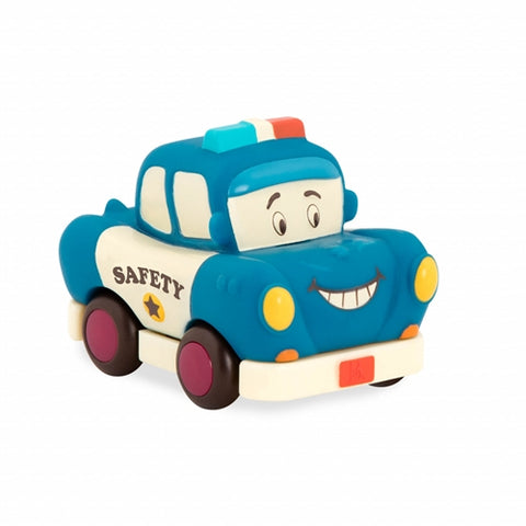 B.Toys- Set 3 Mini Masinute - Politie, Jeep si Duba Retro 