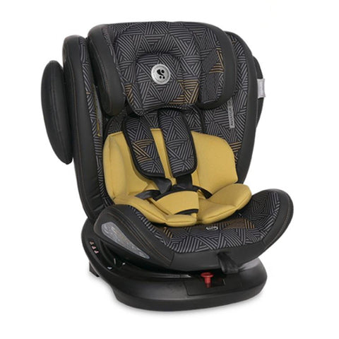 Lorelli - Scaun Auto Lorelli Rotativ 360 cu Sistem Isofix Aviator Lemmon Curry 0-36 kg