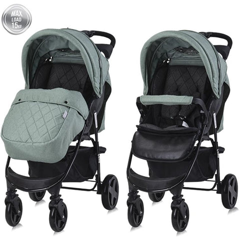 Lorelli  - Carucior Sport Lorelli cu Husa de Picioare Olivia Green Bay