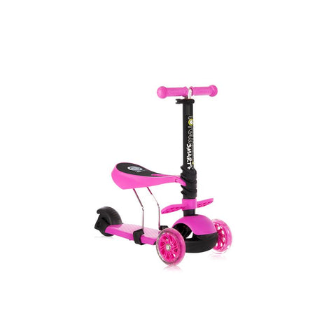 Trotineta pentru copii Smart Plus, Pink