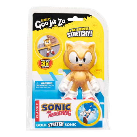 Toyoption - Figurina Elastica Toyoption Sonic the Hedgehog Gold Edition 42644