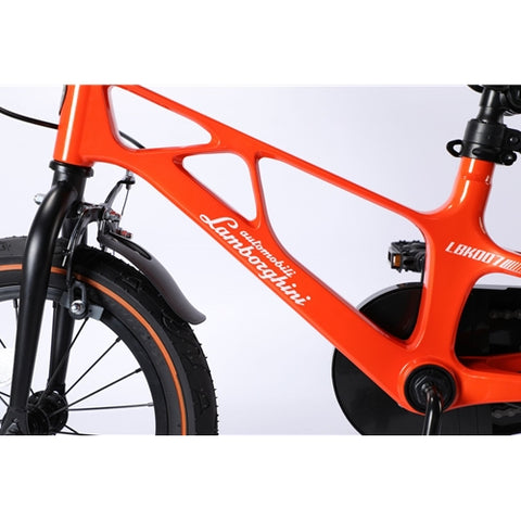 Mesuca  - Bicicleta Cadru Magneziu Mesuca Lamborghini 16 inch Portocalie