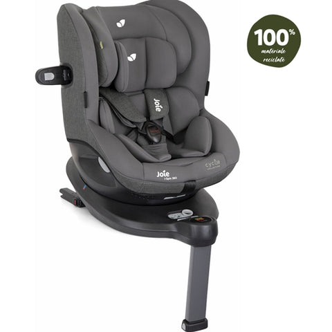Joie   - Scaun Auto Joie  i-Spin 360° Shell Gray, Colectia Cycle,Testat ADAC 0-18 kg