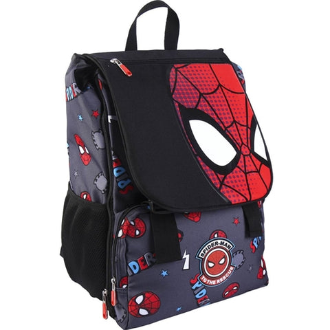 Cerda - Rucsac Expandabil Spiderman, 28.5x41x15 cm