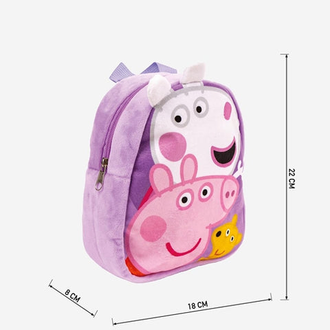 Cerda - Rucsac Cerda Plusat pentru Gradinita Peppa Pig, 18x22x8 cm
