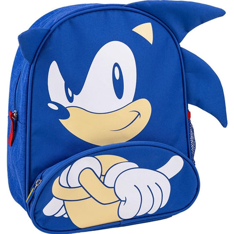 Cerda - Rucsac pentru Gradinita Sonic cu Buzunar Frontal, 15x30x10 cm