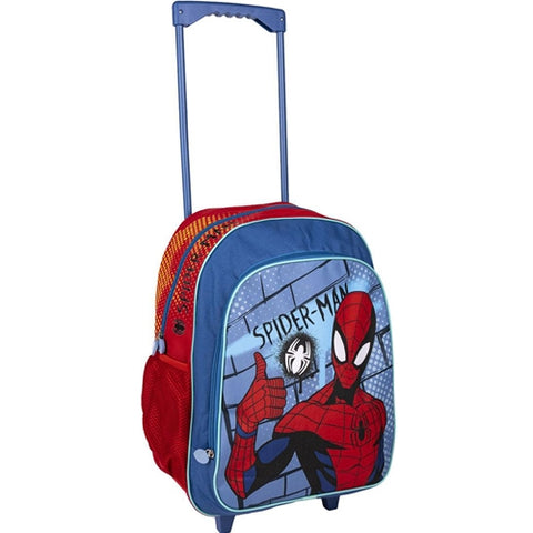 Cerda  - Troler Pliabil Cerda pentru Scoala Spiderman Alright cu Buzunar Frontal, 31x41x14 cm 