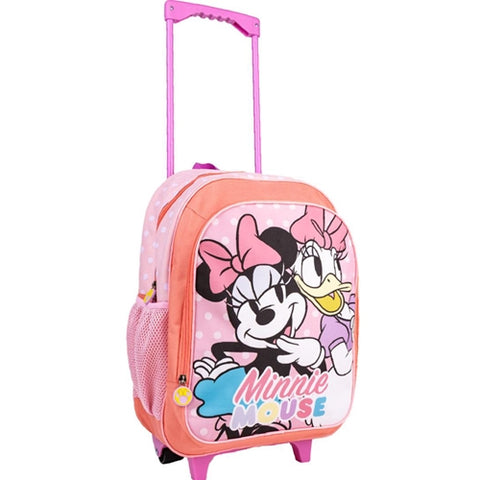 Cerda  - Troler Pliabil Cerda pentru Scoala Minnie Mouse cu Buzunar Frontal, 31x41x14 cm