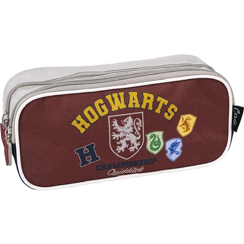 Cerda - Penar Harry Potter Hogwarts cu 2 compartimente, 22x8x10 cm