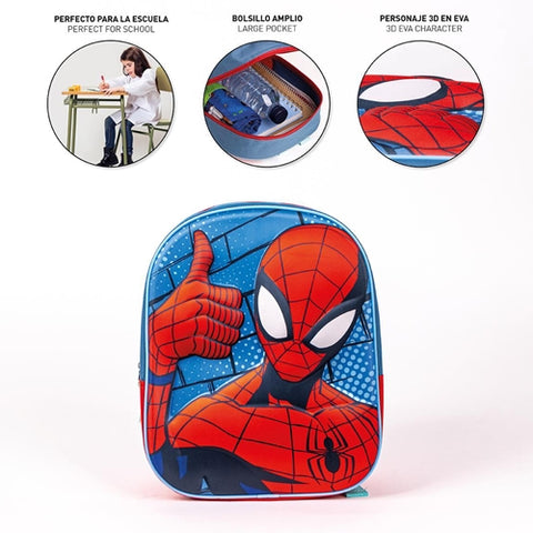 Cerda - Rucsac 3D Spiderman, 25x31x10 cm