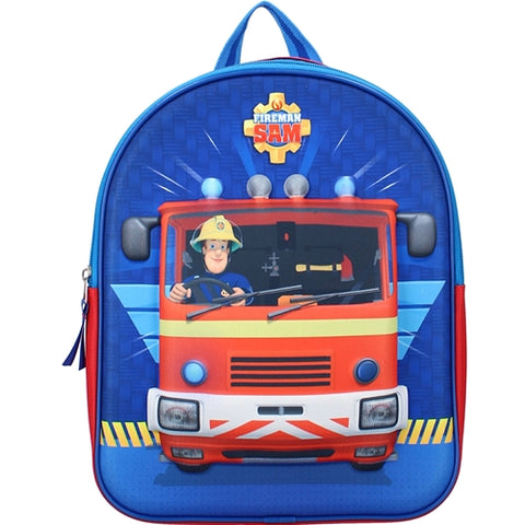 Vadobag  - Ghiozdan Vadobag pentru Gradinita 3D Fireman Sam On Duty, 31x25x12 cm