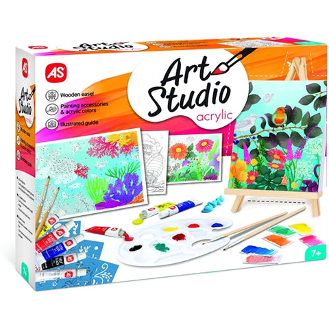 As - Set Creativ Atelierul de Pictura Art Studio Acrylic