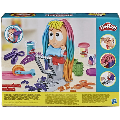 Hasbro - Set Creativ Frizuri Trasnite cu 8 Culori Plastilina Play-Doh