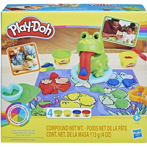 Hasbro - Set Creativ Broscuta Colorata cu 4 Culori Plastilina Play-Doh