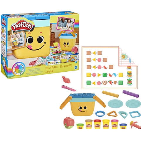 Hasbro - Set Creativ Picnic si Forme din Plastilina Play-Doh